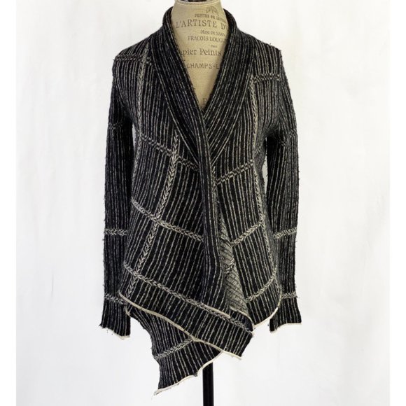 Anthropologie Sparrow Morning Tide Loop Open Cardigan - Picture 2 of 11